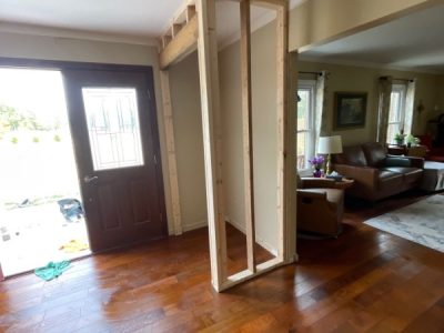 Hallway Pantry Construction
