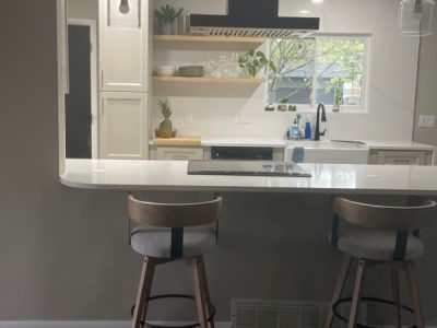Kitchen Island Bar Renovation
