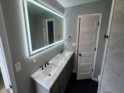 Bathroom Vanity Installation