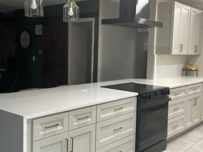 Custom Kitchen Cabinet Installation